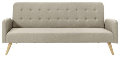 Home - Marseille - 2 Seater Fabric - Sofa Bed - Natural